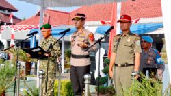 Perkuat Sinergi Elemen Masyarakat Jelang HUT RI ke-81, Polres Indramayu Gelar Apel Kebangsaan